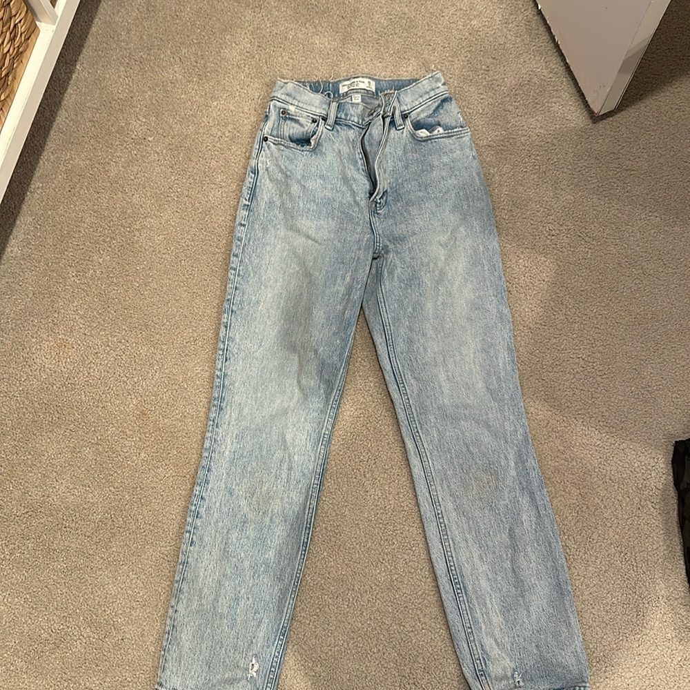 Abercrombie and Fitch curve love jeans